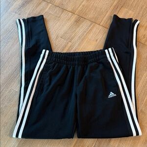 Adidas Black Striped Joggers